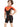Little Surprise Box Superhero Brown & Orange 2.5mm Neoprene Knee Length Kids Half Sleeves Swimwear - LSB - SW - SUHEROBRWORN - S
