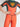 Little Surprise Box Superhero Green & Orange 2.5mm Neoprene Knee Length Kids Swimsuit, Half Sleeves Swimwear - LSB - SW - SUHEROGRNORN - S