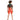 Little Surprise Box Superhero Green & Orange 2.5mm Neoprene Knee Length Kids Swimsuit, Half Sleeves Swimwear - LSB-SW-SUHEROGRNORN-S