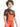 Little Surprise Box Superhero Green & Orange 2.5mm Neoprene Knee Length Kids Swimsuit, Half Sleeves Swimwear - LSB - SW - SUHEROGRNORN - S