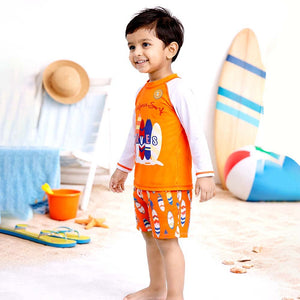 Little Surprise Box Surfboard Swimwear Set - Beach Ready | The Mom Store - 4 - 5 Years Boys Swimwear