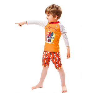 Little Surprise Box Surfboard Swimwear Set - Beach Ready | The Mom Store - 4 - 5 Years Boys Swimwear