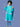Little Surprise Box, Teal Orange Lion knee length raincoat for kids - LSB - RC - TEAL - LION - LK - S