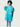 Little Surprise Box, Teal Orange Lion knee length raincoat for kids - LSB - RC - TEAL - LION - LK - S