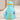 Little Surprise Box Teal & Orange Spikes Swimwear Set + Long Cap, Wash Bag & Detergent - 3 - 4 Years Kids Swimwear