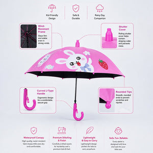 Little Surprise Box Teddy Kids Umbrella | The Mom Store - Monsoon Wear
