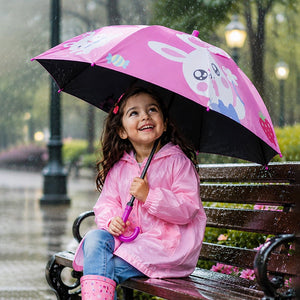 Little Surprise Box Teddy Kids Umbrella | The Mom Store - Monsoon Wear