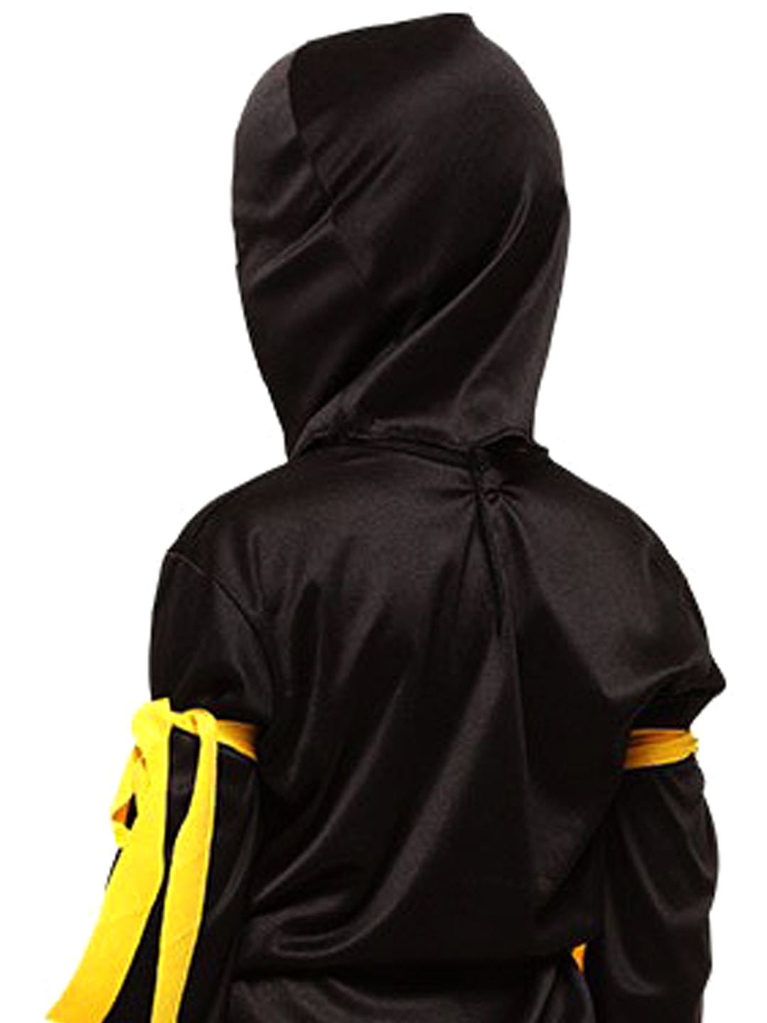 Little Surprise Box, The Black & Yellow Dragon Ninja, Kids Halloween Costume Fancy Dress Up - LSB - HWC - BLKYELWNINJA - 7 - 9Y