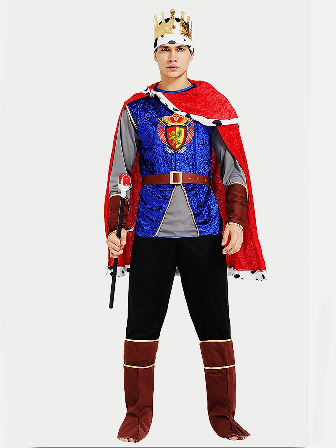 Little Surprise Box The King Adults Halloween Costume Dress Up One Size - LSB - HWC - KINGADLT