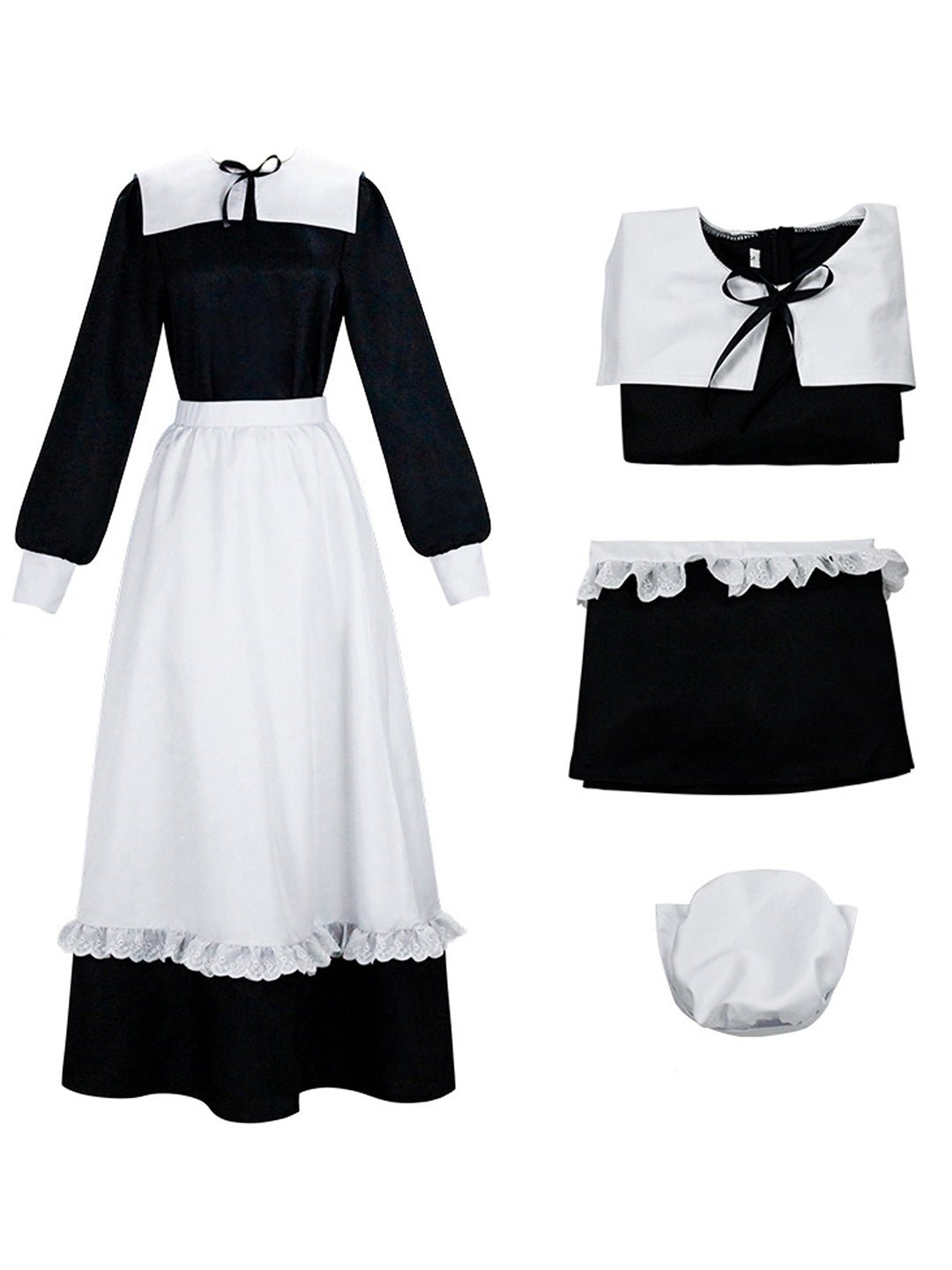 Little Surprise Box, The Royal Housekeeper, Kids Halloween Costume Fancy Dress Up - LSB - HWC - HOUSEKPR - 4 - 6Y