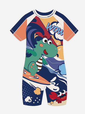 Little Surprise Box The Wow Dino Swimwear for Kids and Toddlers with UPF 50+ - LSB-SW-KKWOWDINO110