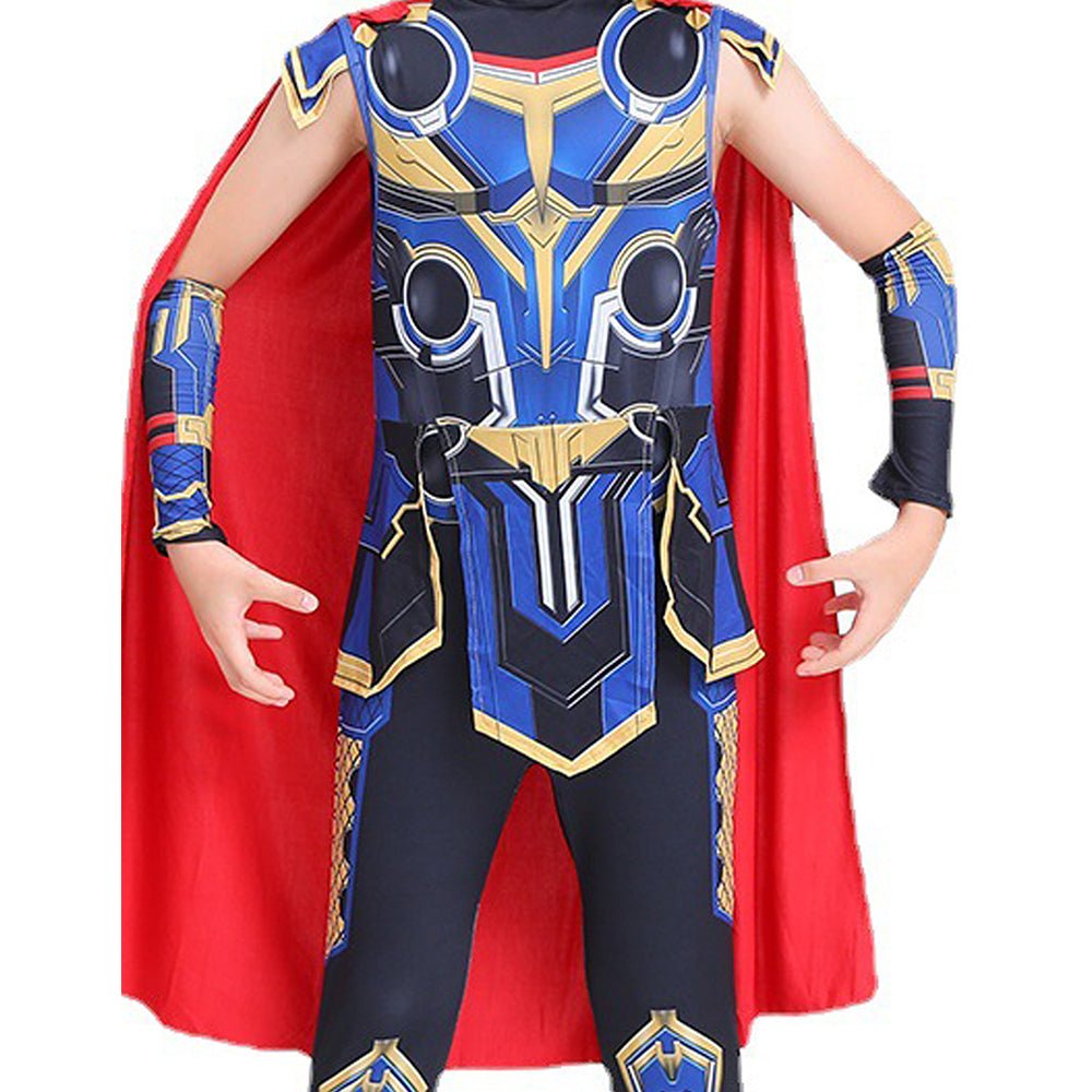 Little Surprise Box Thunder God Superhero Kids Halloween Costume Fancy Dress Up - LSB - HWC - THUNDERTHOR - 3 - 4Y