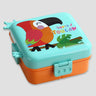 Little Surprise Box Toucan 2 decker Tiffin/ Lunch and Snack Box for Kids - LSB - LB - ORNGTOUCAN