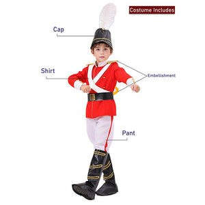 Little Surprise Box Toy British Royal Guard Kids Halloween Costume - LSB - HWC - BRITGUARD - 4 - 6Y