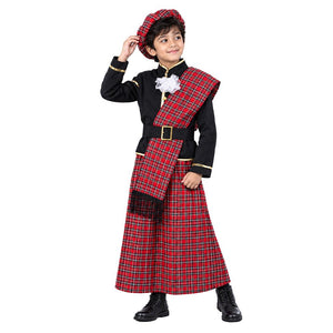 Little Surprise Box, Traditional Scottish Citizen, Kids Halloween Costume Fancy Dress Up - S Halloween Costumes