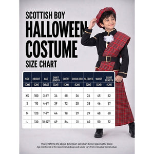 Little Surprise Box, Traditional Scottish Citizen, Kids Halloween Costume Fancy Dress Up - S Halloween Costumes