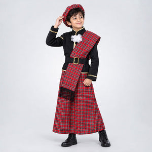 Little Surprise Box, Traditional Scottish Citizen, Kids Halloween Costume Fancy Dress Up - S Halloween Costumes
