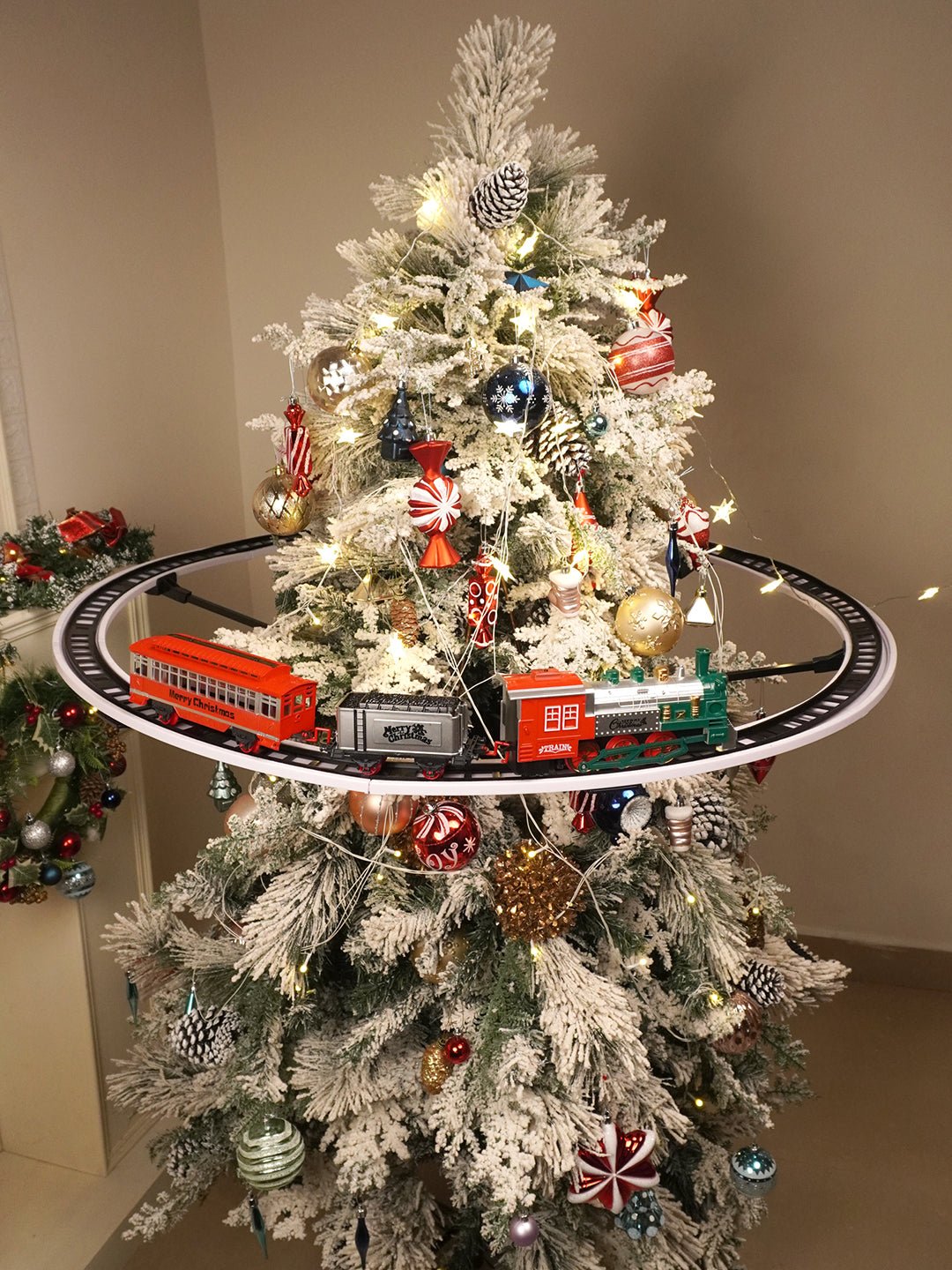 Little Surprise Box Train Set - Magical Christmas Decor - Track Set
