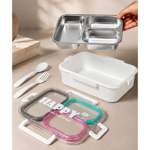 Little Surprise Box Transparent Lid Lunch Box - Black Baby Food & Storage
