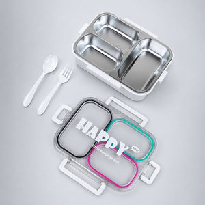 Little Surprise Box Transparent Lid Lunch Box - Black Baby Food & Storage