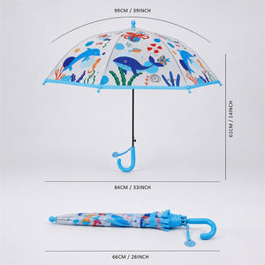 Little Surprise Box Transparent Umbrella | The Mom Store - OCTOPUS Kids Umbrella