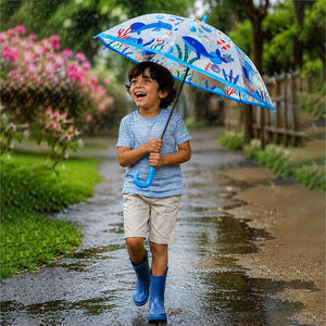 Little Surprise Box Transparent Umbrella | The Mom Store - OCTOPUS Kids Umbrella
