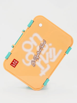 Little Surprise Box Travel theme Stainless Steel Tiffin/Lunch Box for Kids and Adults - LSB - LB - ORNGTRAVEL