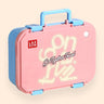 Little Surprise Box Travel theme Stainless Steel Tiffin/Lunch Box for Kids and Adults - LSB - LB - PNKTRAVEL