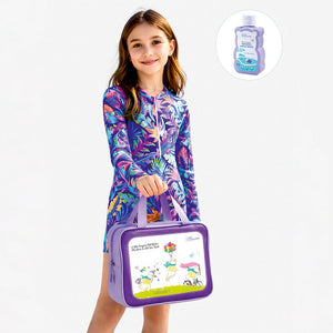 Little Surprise Box Tropical Swimwear - Stylish Comfort | The Mom Store - 7 - 8 Years Girls Swimwear