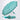 Little Surprise Box Turquoise Frills Checks Umbrella | The Mom Store - Monsoon Wear