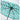 Little Surprise Box Turquoise Frills Checks Umbrella | The Mom Store - Monsoon Wear