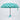 Little Surprise Box Turquoise Frills Checks Umbrella | The Mom Store - Monsoon Wear