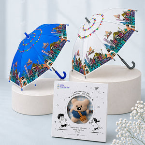 Little Surprise Box Umbrella Rakhi Gift Combo - Rakhi Combo