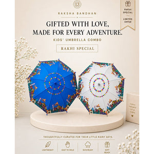 Little Surprise Box Umbrella Rakhi Gift Combo - Rakhi Combo