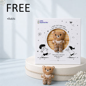 Little Surprise Box Umbrella with free Rakhi Combo - Rakhi Combo