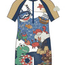 Little Surprise Box Under Sea theme Swimwear for Kids & Toddlers with UPF 50+ - LSB-SW-KKUNDERSEA110