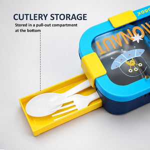 Little Surprise Box Unicorn Lunch Box | The Mom Store - Blue Lunch Box