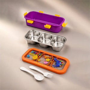 Little Surprise Box Unicorn Lunch Box | The Mom Store - Orange Lunch Box