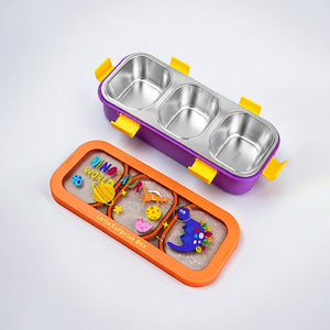 Little Surprise Box Unicorn Lunch Box | The Mom Store - Orange Lunch Box
