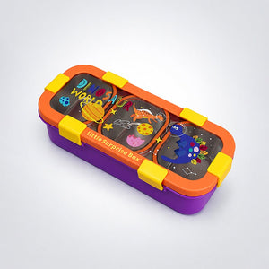 Little Surprise Box Unicorn Lunch Box | The Mom Store - Orange Lunch Box