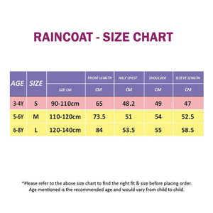 Little Surprise Box Unicorn Pink Raincoat | The Mom Store - 3-4 Years Monsoon Wear