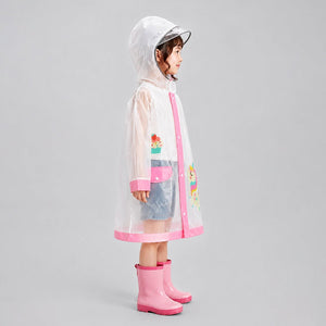Little Surprise Box Unicorn Pink Raincoat | The Mom Store - 3-4 Years Monsoon Wear