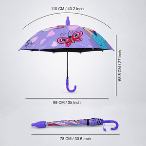 Little Surprise Box Unicorn Rainbow Kids Umbrella | The Mom Store - Monsoon Wear