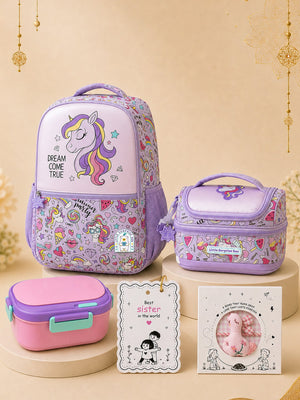 Little Surprise Box Unicorn Rakhi Gift Combo - Rakhi Combo