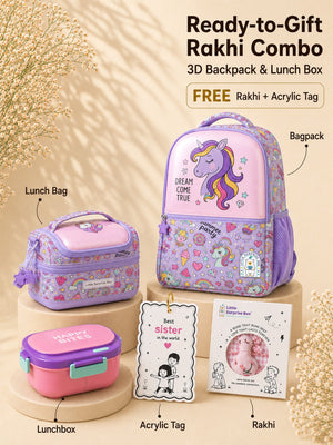 Little Surprise Box Unicorn Rakhi Gift Combo - Rakhi Combo