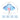 Little Surprise Box Unique Spanish Patio Style Kids Umbrella - LSB - UM - Patio - Dinoblue