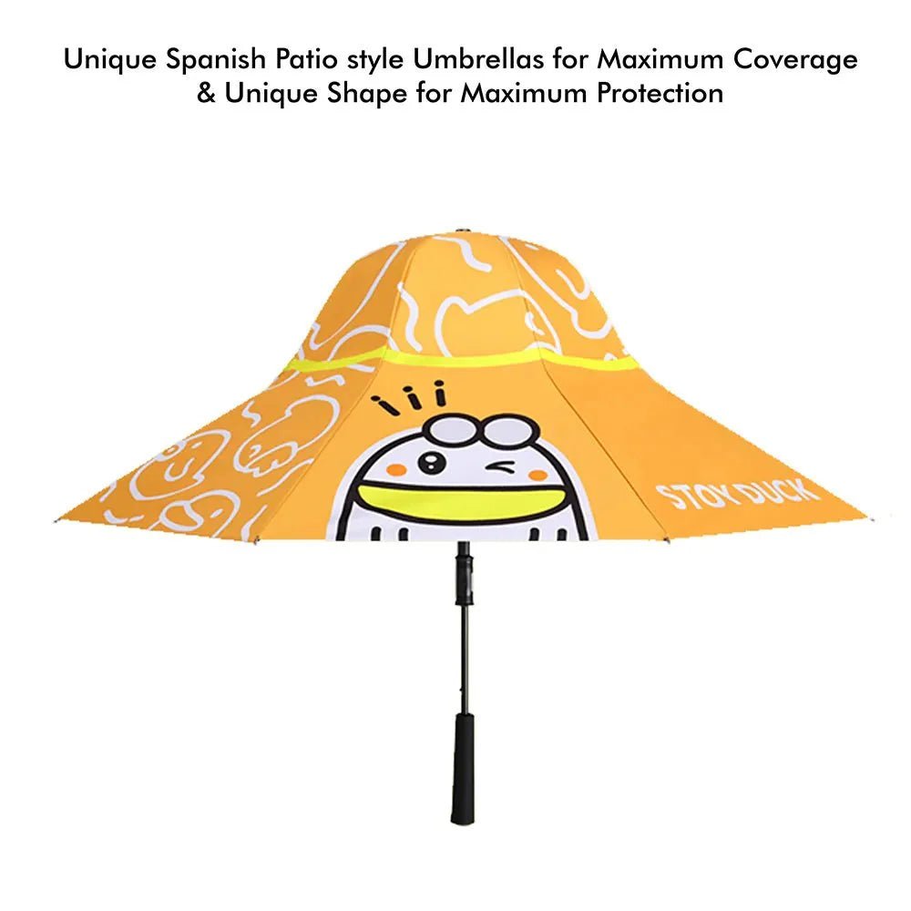 Little Surprise Box Unique Spanish Patio Style Kids Umbrella - LSB - UM - Patio - Ducklingorange