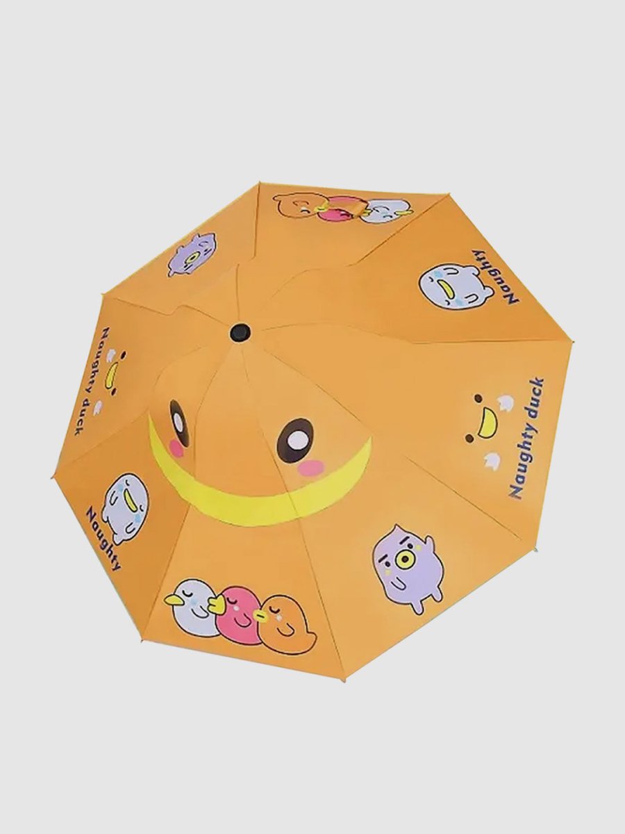 Little Surprise Box Unique Spanish Patio Style Kids Umbrella - LSB-UM-Patio-Ducklingorange