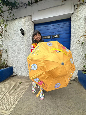 Little Surprise Box Unique Spanish Patio Style Kids Umbrella - LSB - UM - Patio - Ducklingorange