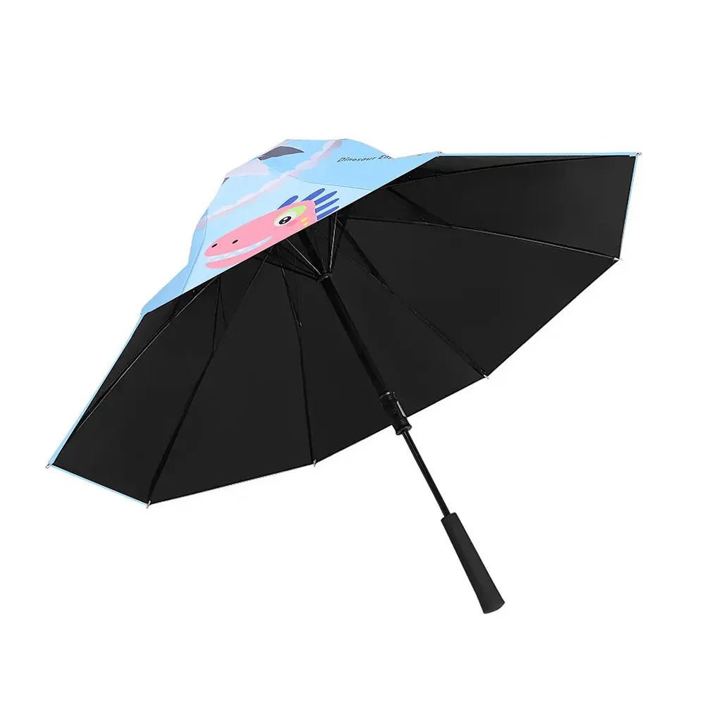 Little Surprise Box Unique Spanish Patio Style Kids Umbrella - LSB - UM - Patio - Dinoblue